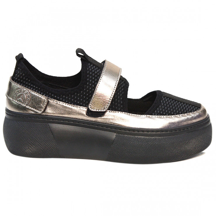 137696 ash/black Кеды