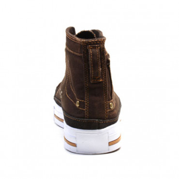 KMS2116 DK BROWN Кеды муж AIRBOX