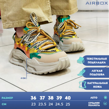 133621 Кроссовки yellow