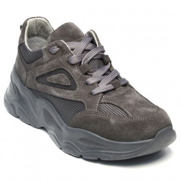 133241 Кроссовки grey suede