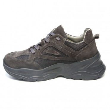 133241 Кроссовки grey suede