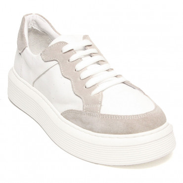 133314 Кроссовки white grey