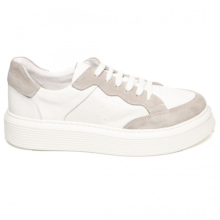 133314 Кроссовки white grey