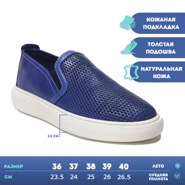 133689 Кроссовки Blue