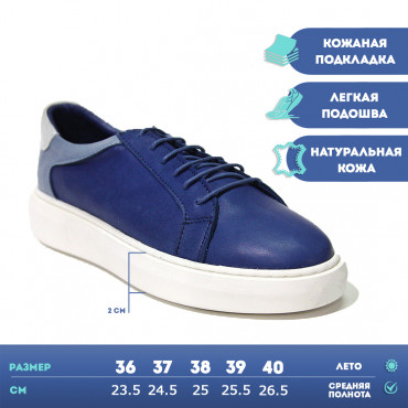 133690 Кроссовки Blue