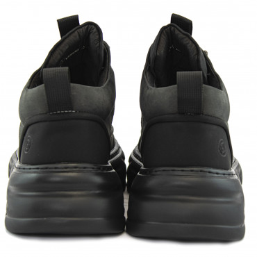 133939 кроссовки grey+black