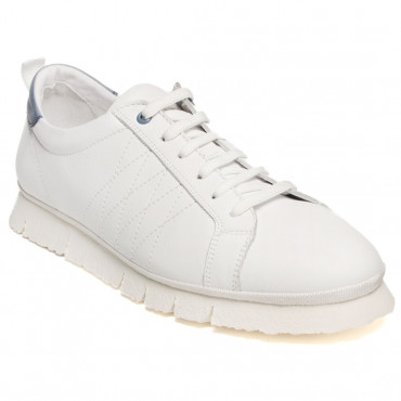 133310 Кроссовки white blue
