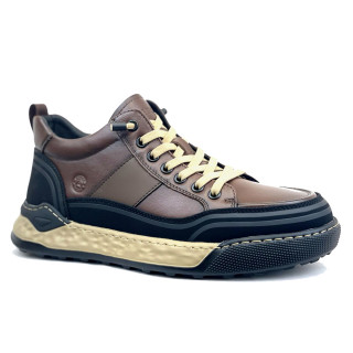 133942 кроссовки brown+black