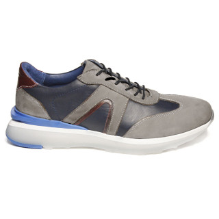 133265 Кроссовки navy/biege