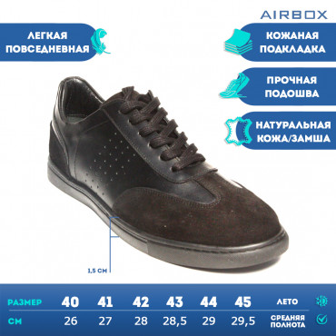 133424 Кроссовки blk
