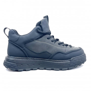133944 кроссовки grey+black
