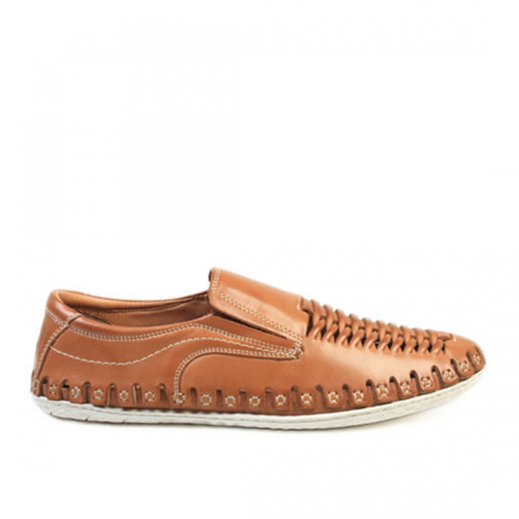 136882 TAN Мокасины