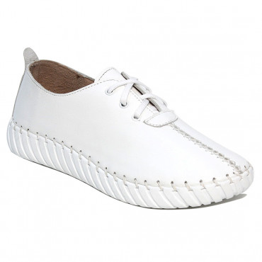 137601 white Мокасины