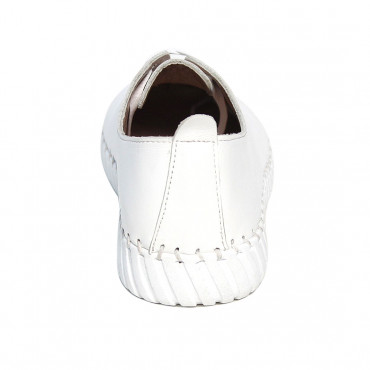 137601 white Мокасины