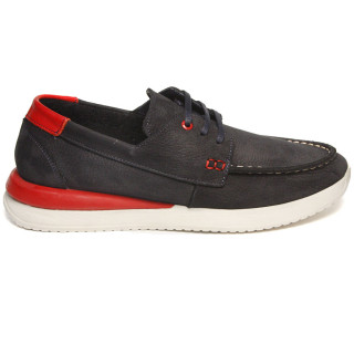 133302 Мокасины navy red
