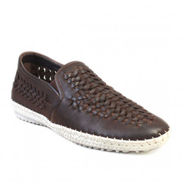 137108 BROWN Мокасины