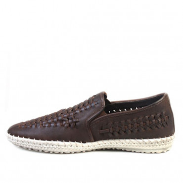137108 BROWN Мокасины