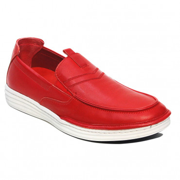 137638 red Мокасины