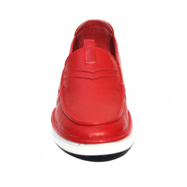 137638 red Мокасины