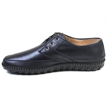 137249 Navy blue Мокасины