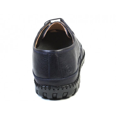 137249 Navy blue Мокасины