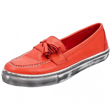 137691 red Мокасины