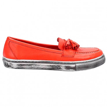 137691 red Мокасины