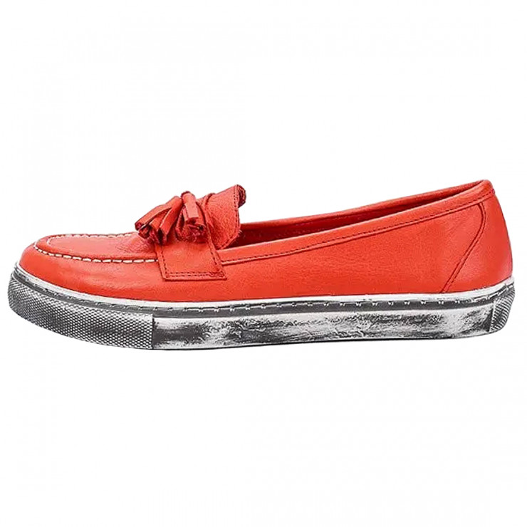 137691 red Мокасины