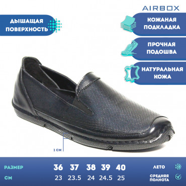 137595 black Мокасины