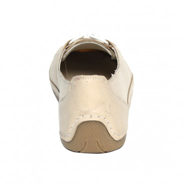 137596 beige Мокасины
