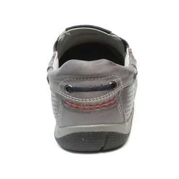 136048 Grey Мокасины мужские AIRBOX