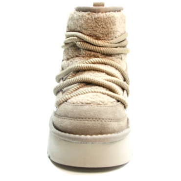 133808 Полусапоги beige