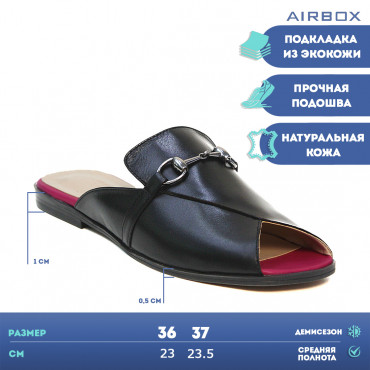 137706 black сабо