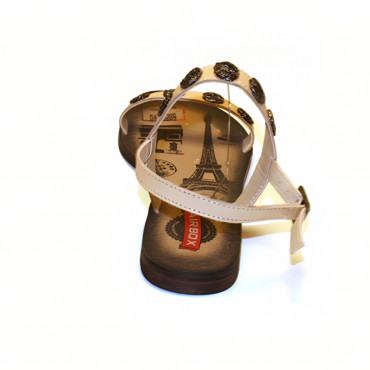 L880-T25 BEIGE Сандалии женские AIRBOX