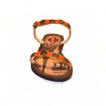 L880-T25 ORANGE Сандалии женские AIRBOX