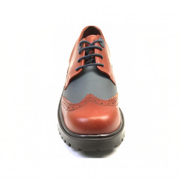 135953 REDDISH BROWN-BLUE Туфли женские AIRBOX