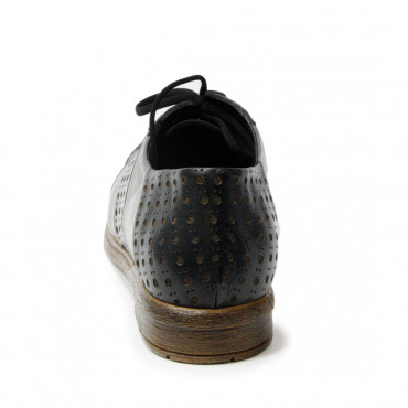 137131 gray-black Туфли