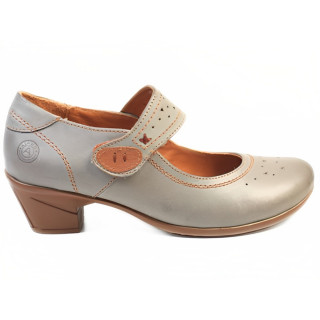 136926 LT.GREY-TAN Туфли