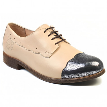 137134 sandy-metallic Туфли