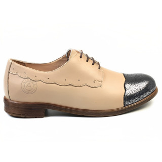 137134 sandy-metallic Туфли