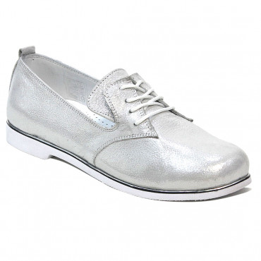 137591 silvery white туфли
