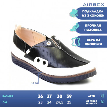 C15-3139 Black Туфли женские AIRBOX