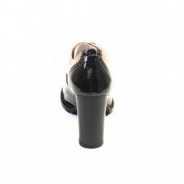 D404-V471-4 Beige-Black Туфли женские AIRBOX