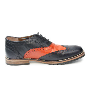 135950 BLACK-TAN Туфли женские AIRBOX