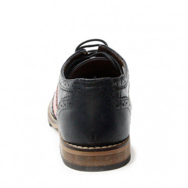 135950 BLACK-TAN Туфли женские AIRBOX
