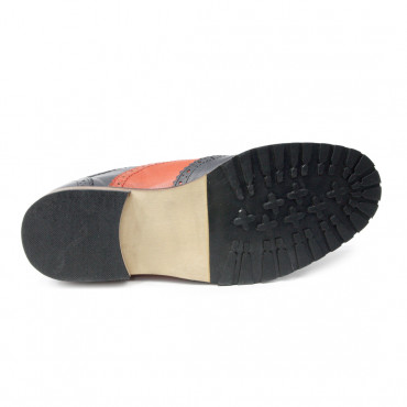 135950 BLACK-TAN Туфли женские AIRBOX