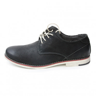 SH3548-5 BLACK Туфли мужские AIRBOX