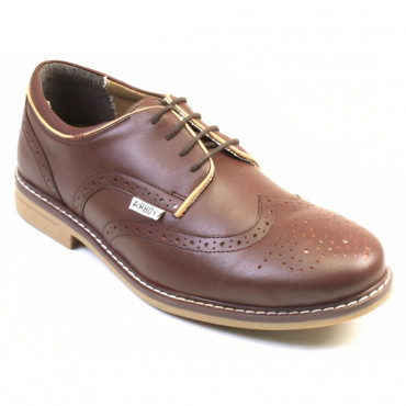 135954 BROWN-BEIGE Туфли мужские AIRBOX