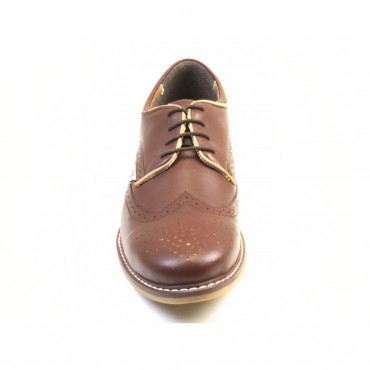 135954 BROWN-BEIGE Туфли мужские AIRBOX