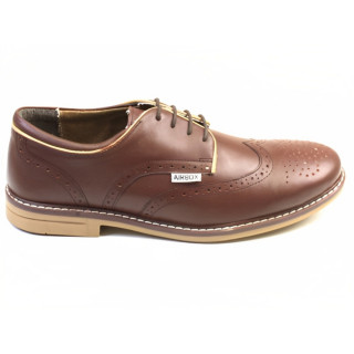 135954 BROWN-BEIGE Туфли мужские AIRBOX